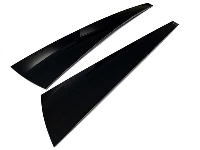 Mercedes-Benz Mascherina Colonna C SLK R171 Set Sinistro + Destro Nero - Prodotto Originale