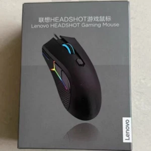Original Lenovo LEGION HEADSHOT 3200DPI RGB Wired Gaming Mouse For PC & Laptop - Picture 1 of 20