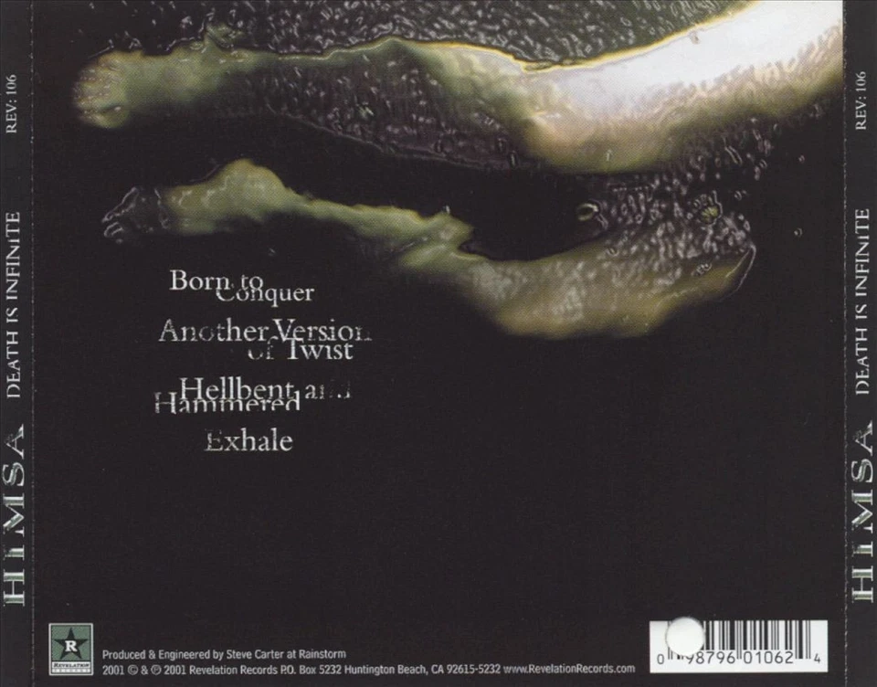 HIMSA - DEATH IS INFINITE [EP] NEW CD - Image 1 of 1