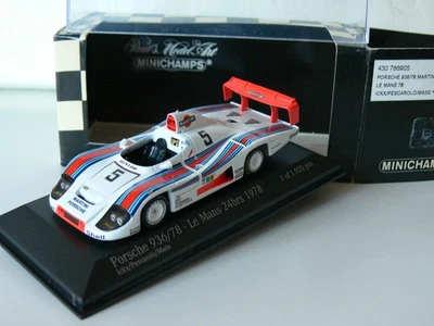 Minichamps 1:43 Porsche 936/78 #5 24 horas Le Mans 1978 edición limitada 1 de 1.920 piezas Foto 1 de 4