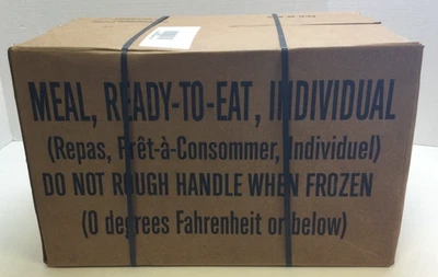 SOPAKCO MRE Case B, Menus 13–24, Sealed Military Ready To Eat Meals (INSP 2024)