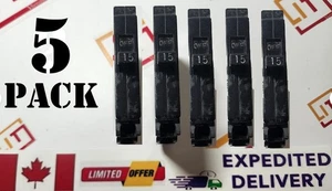 5pc BL-015 ITE Blueline 15 amp Single Pole Circuit breaker Blue line Blue-line - Bild 1 von 7