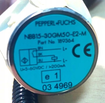 PEPPERL+FUCHS induction sensor NBB15-30GM50-E2-M 189364 SANDVIK 1 piece - Image 1 of 3
