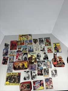 Konvolut 39 Vintage Kühlschrankmagnete Western, Roy Roger’s, Cowboys, Happy Trials - Bild 1 von 11
