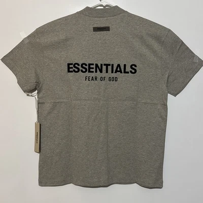 CAMISETA FEAR OF GOD ESSENTIALS AVENA OSCURA TALLA GRANDE - NUEVA CON ETIQUETAS Auténtica Foto 1 de 4