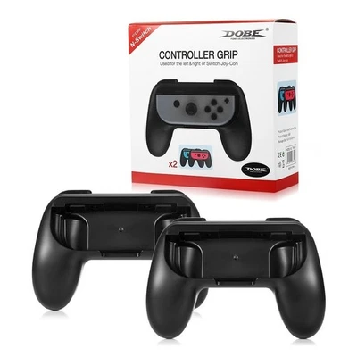 Dobe Controller Grip for Nintendo-Switch Joy Pad 2 Pack New Black Sealed New - Image 1 of 2
