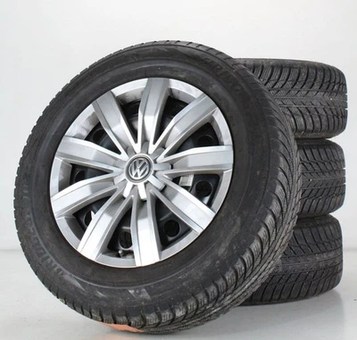 VW Tiguan II & Allspace Winterräder Felgen 17 Zoll Stahlfelgen 5QF601027J - Bild 1 von 4