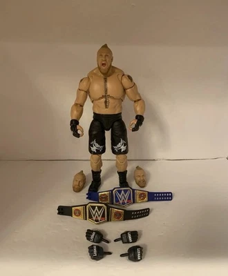FIGURA DE ACCIÓN WWE BROCK LESNAR ULTIMATE EDITION SERIE 15 RARA COMPLETA Foto 1 de 2