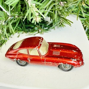 1962 Original Vintage Matchbox Lesney 32B Red JAGUAR XK E Type Beautiful 60s Car - Picture 1 of 5