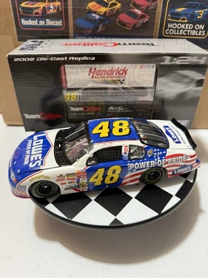 Jimmie Johnson #48 Lowe’s Power of Pride 2002 Team Caliber 1/24 Diecast - Image 1 of 4
