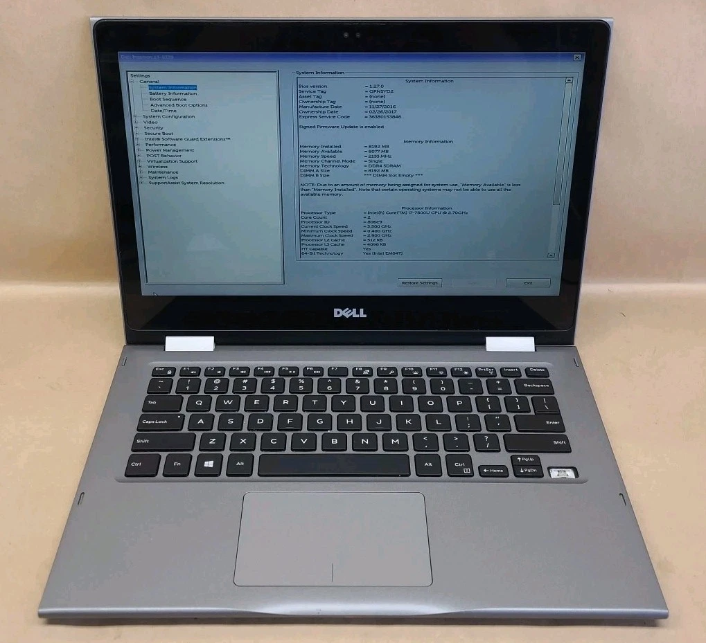 Dell Inspiron 13 5378 PC Laptops & Netbooks for Sale | Shop New