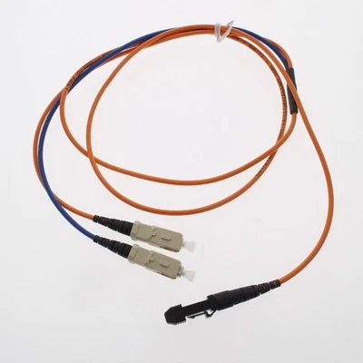 1M Fiber Optic Uplink Multi-Mode Duplex Patch Cable Cord MT-RJ DX-SC 498MC-M01 - Image 1 of 4