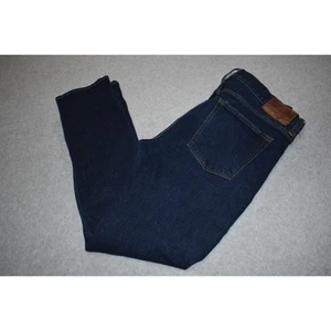 J Crew 484 Jeans Mens Size 36 x 32 Slim Straight Blue Wash Denim Cotton Blend  - Picture 1 of 7