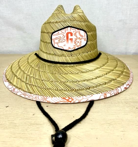 Sombrero de Paja Reyn Spooner Gigantes de San Francisco Escénico Béisbol MLB Estampado Retirado - Imagen 1 de 12