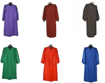Set of 10 Choir Robes/Gowns Ladies Mens Adult Choral Clergy Colour Graduation - Image 1 of 4