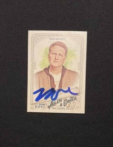 Comedian Michael Rapaport Signed Allen & Ginter Card COA Proof Photo 2