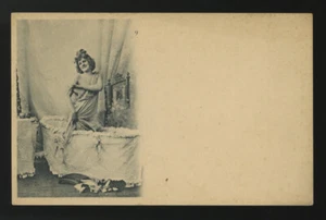 cartolina d'epoca-post card-DONNINE-WOMAN-LADY-FRAU-FEMME 146 ose' - Picture 1 of 1