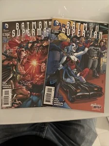 2 BATMAN / SUPERMAN #19A,B Cover Harley Quinn, 2013, New 52, Unread - Picture 1 of 3