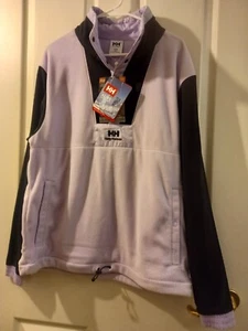 HELLY HANSEN LADIES LAVENDER FLEECE - UK MEDIUM - BNWT - Picture 1 of 5