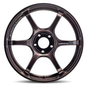 Advan RG-4 18x8.5 +44 5x114.3 Racing Copper Bronze Wheel - avnYA48H44ECB - Picture 1 of 1