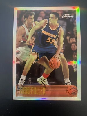 1996 97 TOPPS CHROME BASKETBALL REFRACTOR # 208 TODD FULLER RC CARD WARRIORS - Image 1 of 2