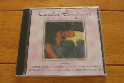 TENDER EMOTIONS - VARIOUS ARTISTS - 20 ROMANTIC HITS COMPILATION CD [NEW SEALED] - Image 1 of 4