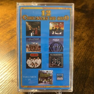 12 Chicanas De Oro Vol.12 Cassette New mailed in a box w/ bubble wrap  Foto 1 de 4