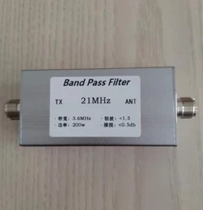 Filtr pasmowy BPF Komunikacja krótkofalowa LC Filtr pasmowy 21M 15m Pasmo 200w - Zdjęcie 1 z 12