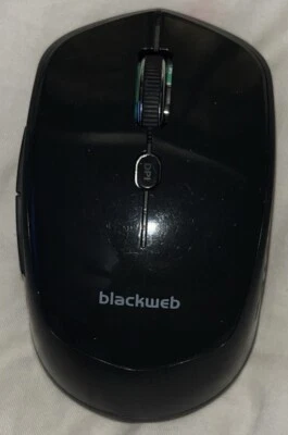 BlackWeb - 6-Button Wireless Mouse - (Works, Missing Dongle) - Image 1 of 4