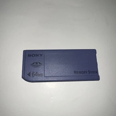 Sony 64MB Memory Stick Media MSA-64A for Camcorder/Camera - Image 1 of 2