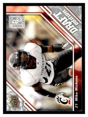 2009 Upper Deck Draft Edition #75 Mike Mickens - Image 1 of 2