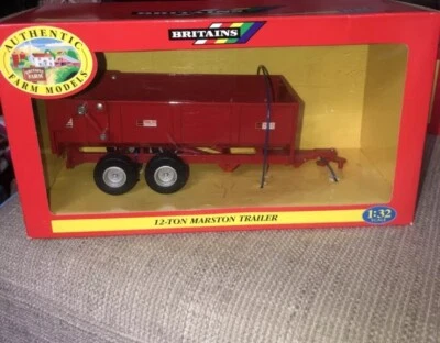 Gran Bretaña Escala 1:32 - Remolque Marston Rojo 12 Ton - Nº: 40520 - Año: 2006 Como Nuevo Foto 1 de 4