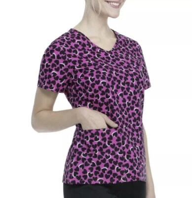 Scrubstar Hearts Scrub Shirt Women’s (New With Tags) - Image 1 of 4