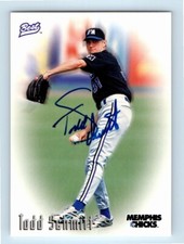 1997 Best Autographs Autograph Series #53 Todd Schmitt Auto Signed Baseball Card