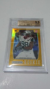 2012 PANINI PRIZM GOLD PRIZMS RC QUINTON COPLES 10/10 BGS9.5 POP1