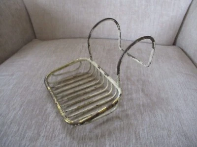 Antiguo/Vintage Baño Bañera Jabón Soporte Alambre Baño Victoriano Foto 1 de 4