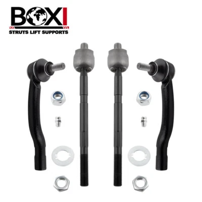 4pcs Front Inner Outer Tie Rod Kit for Chevrolet Tracker 1999 2000-2003 2004 - Image 1 of 4
