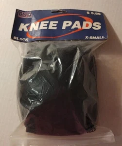 Total Sports America Knee Pads X - Small Black - Picture 1 of 6