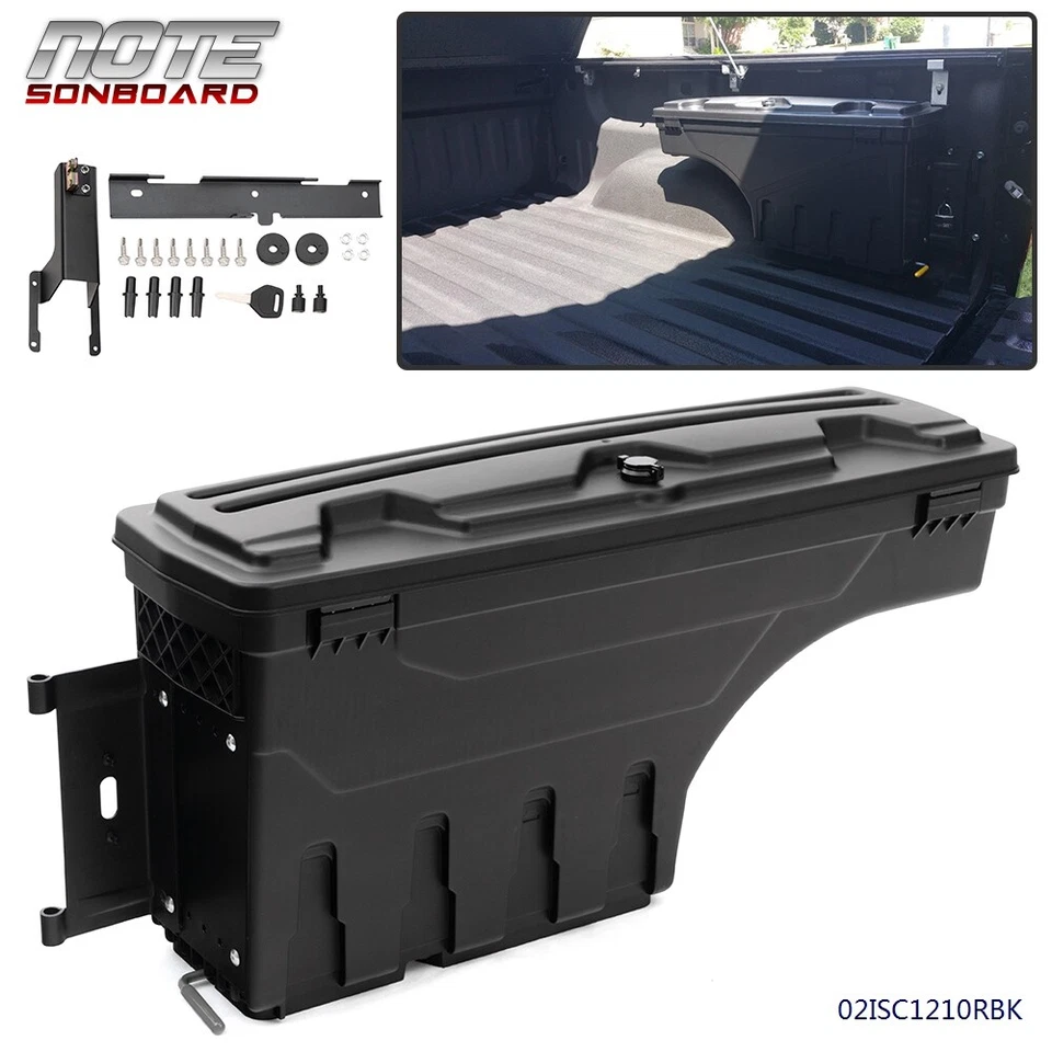 Fit For 17-2020 Ford F-250 F-350 Super Duty Truck Right Bed Storage Box Toolbox - Image 1 of 4