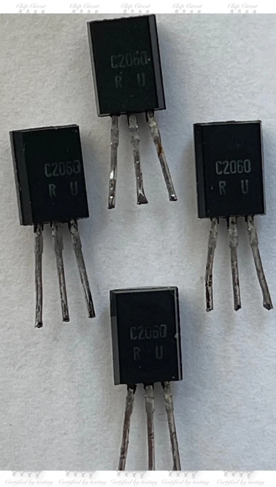 4PCS C2060 NPN Transistors TO-92MOD - Image 1 of 1
