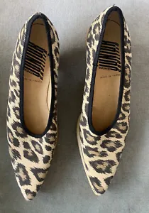 jean paul gaultier leopardskin 1980s vintage shoes - hardly worn- size 37 - Picture 1 of 7