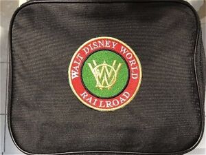 Embroidery WDW Railroad Train Logo Pin Trading Book Bag Disney Pin Collections