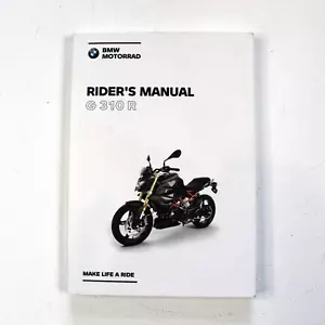 Original BMW G310 R Englische Betriebsanleitung 2020 1. Auflage 01409830741 - Bild 1 von 14