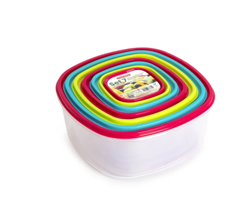 Set 3 Taglieri In Plastica Alimentare Multicolore Senza BPA Lavabili In Lavastoviglie