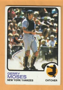 Jerry Moses New York Yankees 1973 Topps #431 Yazoo City Mississippi - Imagen 1 de 2