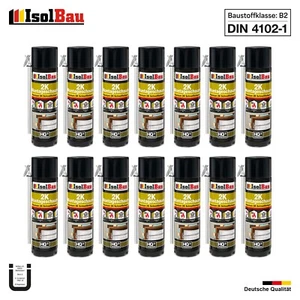 2K Bauschaum Montageschaum Zargenschaum 1 - 48 x 400ml PU Schaum Schnellschaum - Bild 1 von 36