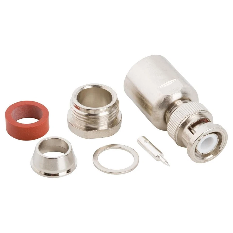 Enchufe de abrazadera recta Amphenol RF 000-6775 BNC RG-8 RG-213 RG-225 75 ohmios Foto 1 de 1