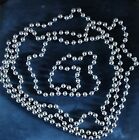 Christmas bead garland 8mm silver  4 packs 20ft long total 80ft 