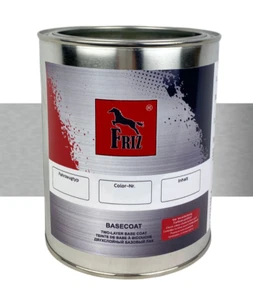 FRIZ BASECOAT für BMW 144 Felgensilber Metallic 1L spritzfertig Autolack - Bild 1 von 1