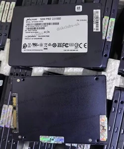 SSD MICRON 5200 PRO 1,92 To 2,5" SATA MTFDDAK1T9TDD-1AT1ZABYY FW:D1MU004 - Photo 1/2